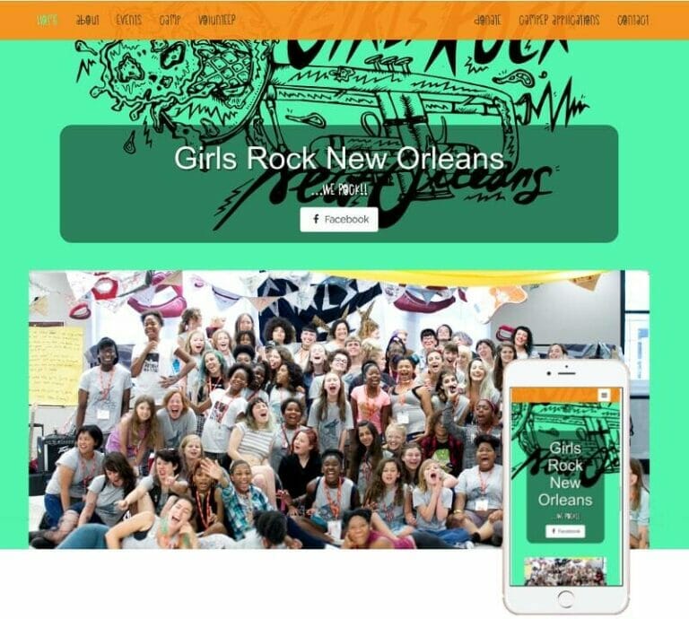 Girls Rock New Orleans screenshot