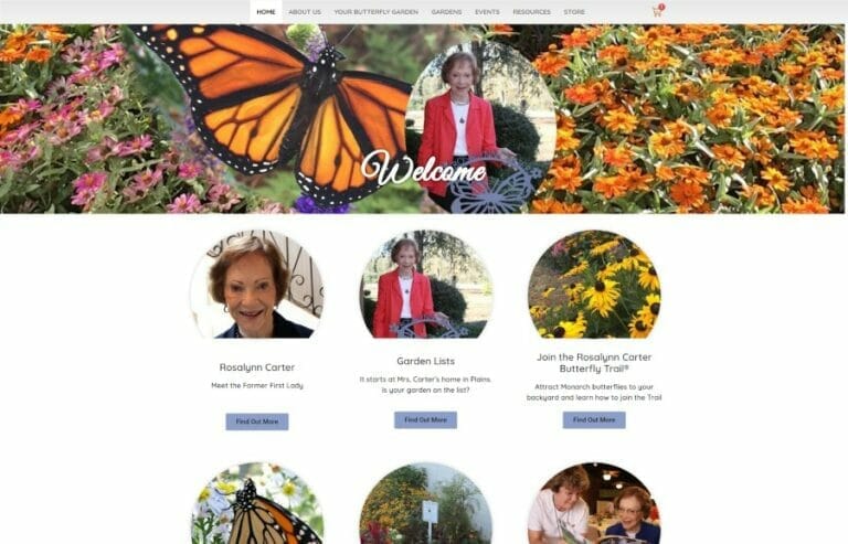 Rosalynn Carter Butterfly Trail Screenshot